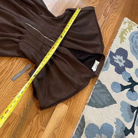 Anthropologie x Exquise The Tobie Faux-Suede Shirt Dress Size Small NWT - Picture 7 of 14